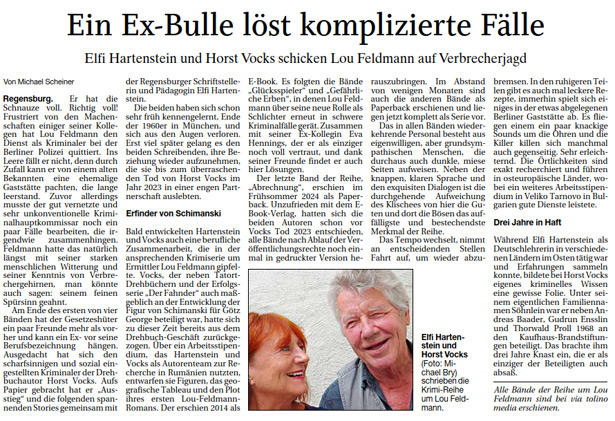 Mittelbayrische Zeitung vom 28.12.24